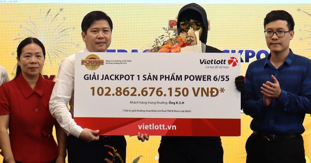 Chuyên gia Hàn Quốc trúng độc đắc Vietlott lên tới gần 103 tỷ缩略图 Chuyên gia Hàn Quốc trúng độc đắc Vietlott lên tới gần 103 tỷ