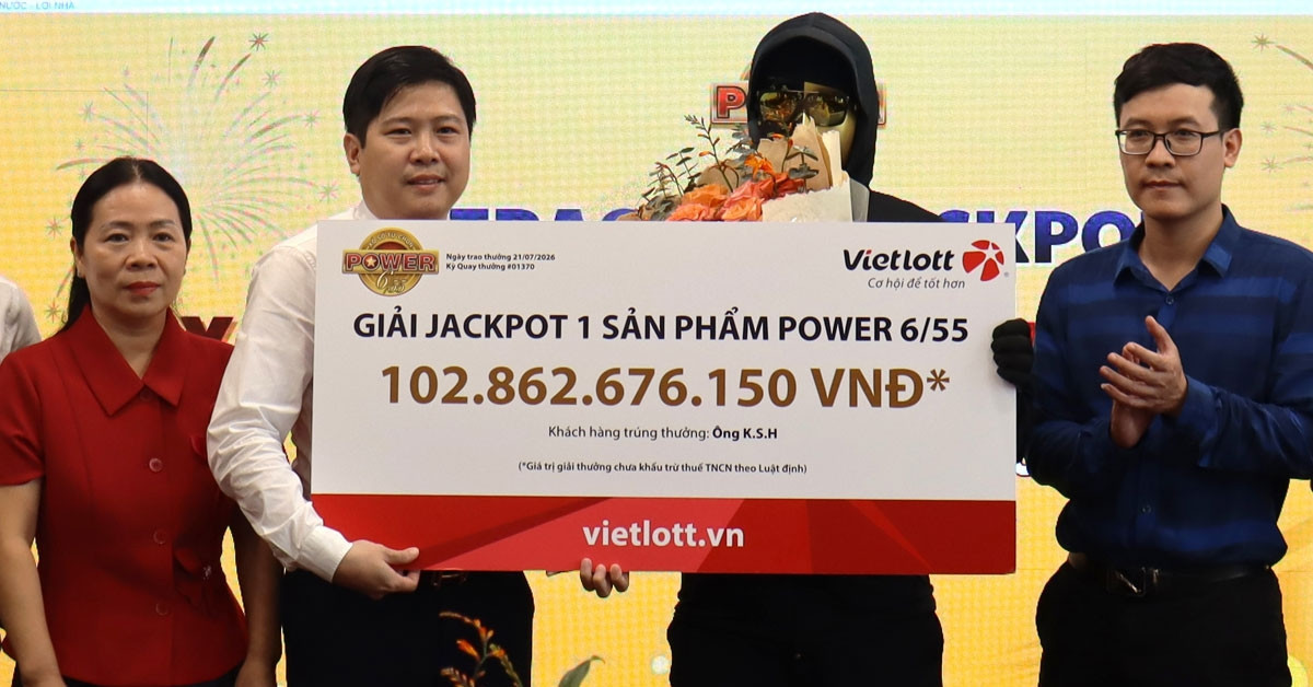 Chuyên gia Hàn Quốc trúng độc đắc Vietlott lên tới gần 103 tỷ