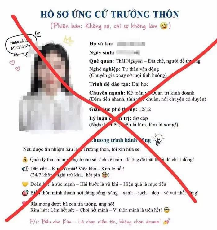 Gen Z rộ trend ứng cử trưởng thôn , công an phát cảnh báo缩略图 Gen Z rộ trend ứng cử trưởng thôn , công an phát cảnh báo