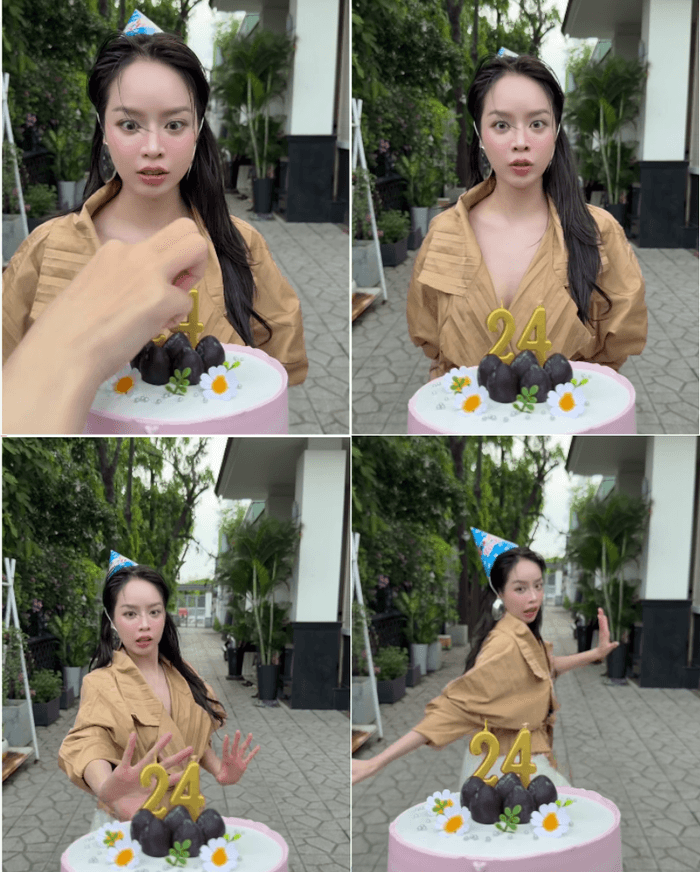 Hoa hậu Thanh Thủy gây chú ý với màn &amp;apos;chạy trốn&amp;apos; tuổi 24 trong ngày sinh nhật