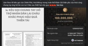 Hòa Minzy chung tay cứu trợ, đóng góp 100 triệu đồng sau thiên tai