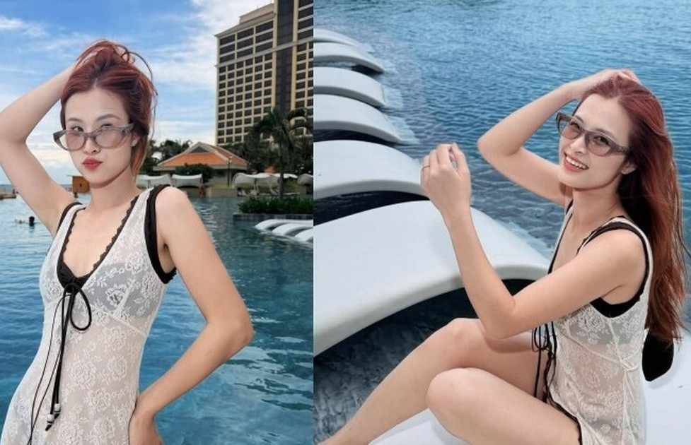 Nữ ca sĩ làm dâu hào môn , gây bất ngờ với body nuột nà, mặc bikini kín đáo vẫn quyến rũ khó rời mắt
