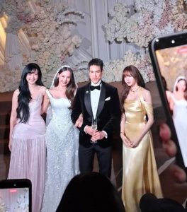 Sau 15 năm bên nhau, đám cưới cặp sao Thái Lan quy tụ dàn khách mời đình đám, Lisa gây chú ý