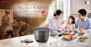 Sharp Maidaki - Tinh hoa nấu cơm chuẩn Nhật cho gia đình Việt
