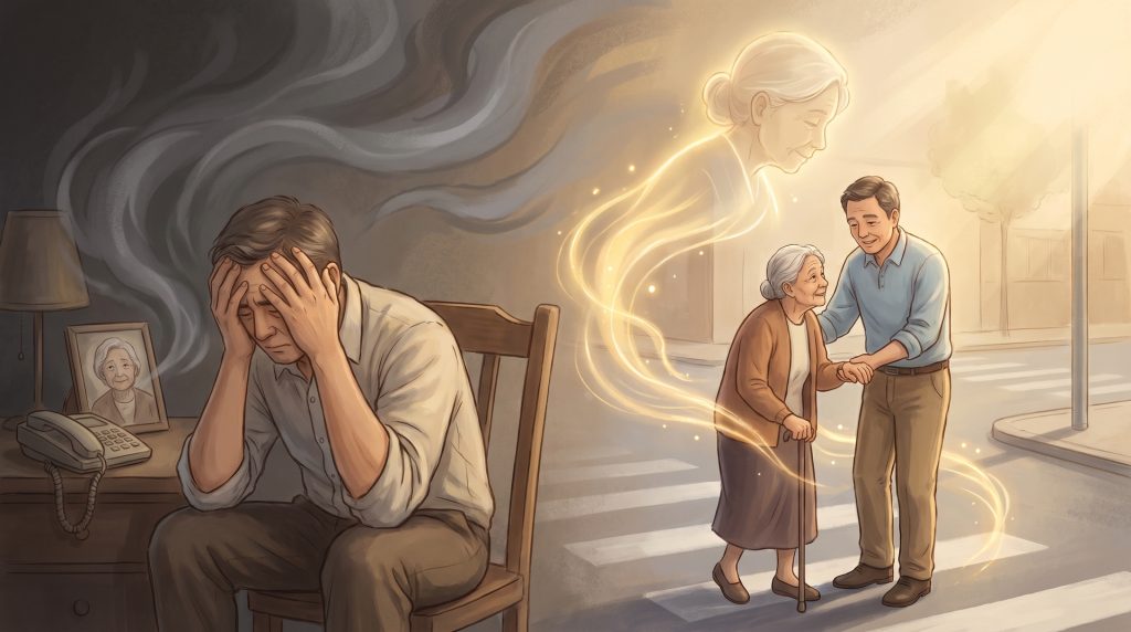 Ân hận với người đã khuất — và cách sám hối mà không tự hành hạ mình