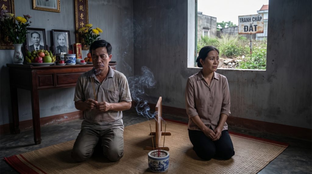 Anh em kiện nhau vì mảnh đất của cha mẹ — và câu hỏi “cúng giỗ ai lo” thật ra đang hỏi điều gì