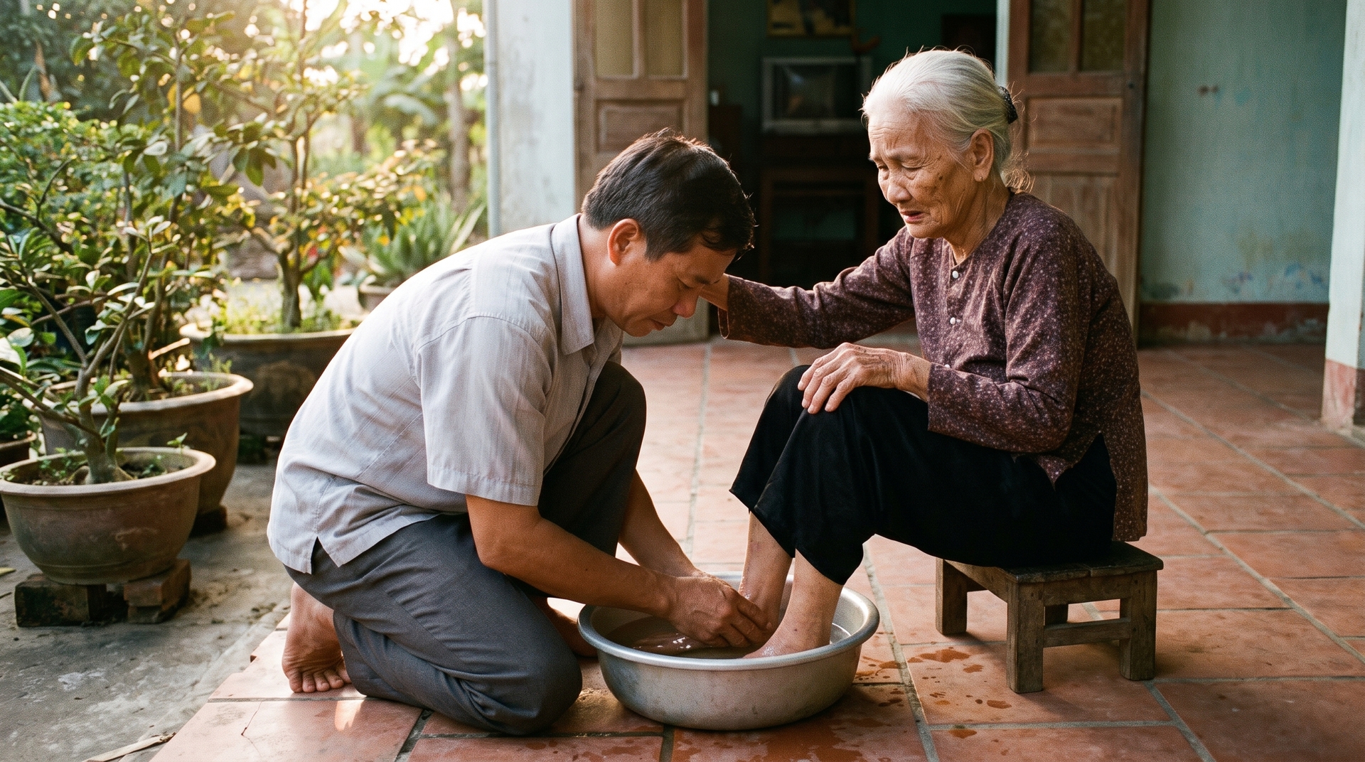 Cha mẹ già và nỗi sợ làm phiền con — nghe từ phía người già