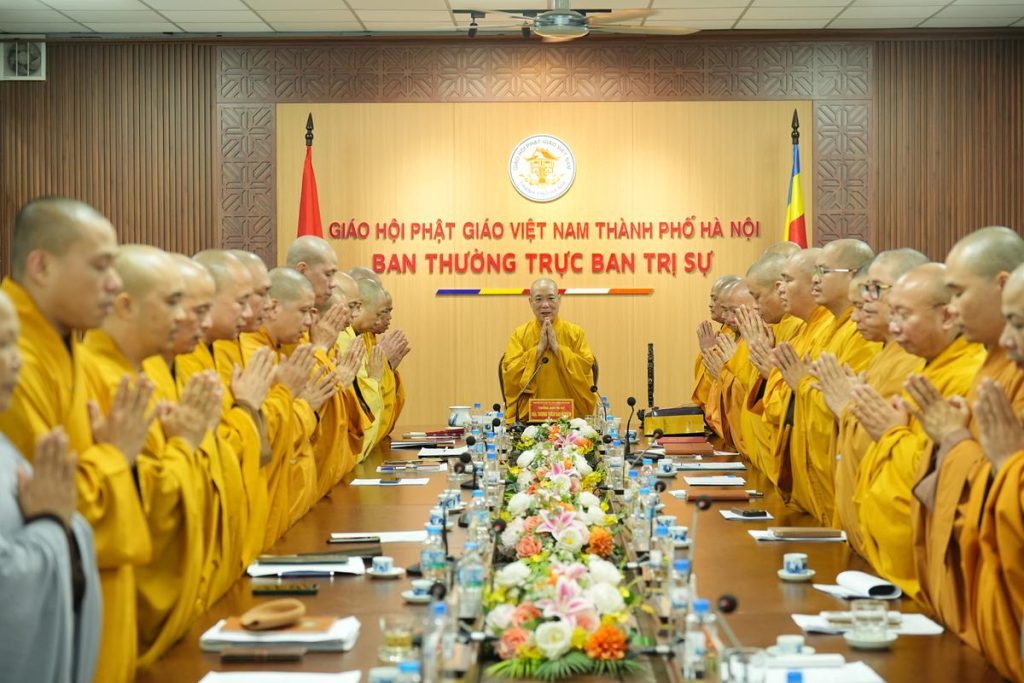 Cuộc họp đầu tiên trong nhiệm kỳ mới của Ban Thường trực BTS GHPGVN TP. Hà Nội缩略图 Cuộc họp đầu tiên trong nhiệm kỳ mới của Ban Thường trực BTS GHPGVN TP. Hà Nội
