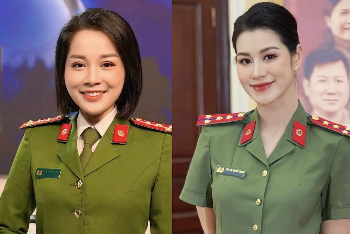 3 nữ diễn viên đóng phim VTV là công an ngoài đời thực, 1 người vừa lên Thiếu tá