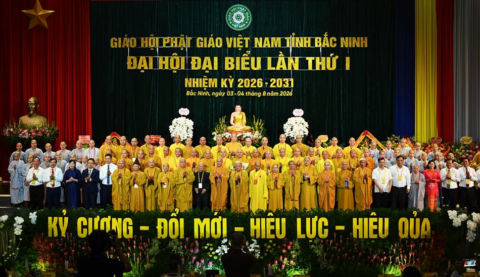 Bắc Ninh: Hòa thượng Thích Thanh Phụng được tái suy cử làm Trưởng Ban Trị sự GHPGVN tỉnh nhiệm kỳ 2026 – 2031