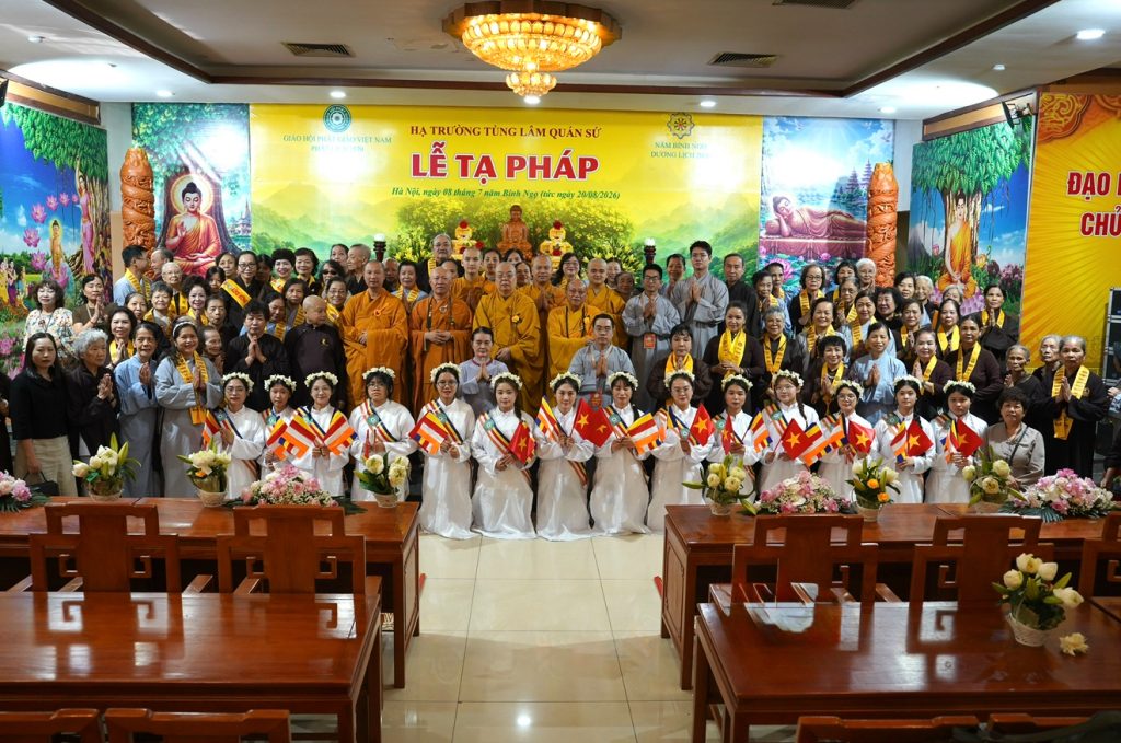 Hà Nội: Lễ tạ pháp PL.2570 – DL.2026 tại Trường hạ Tùng Lâm Quán Sứ