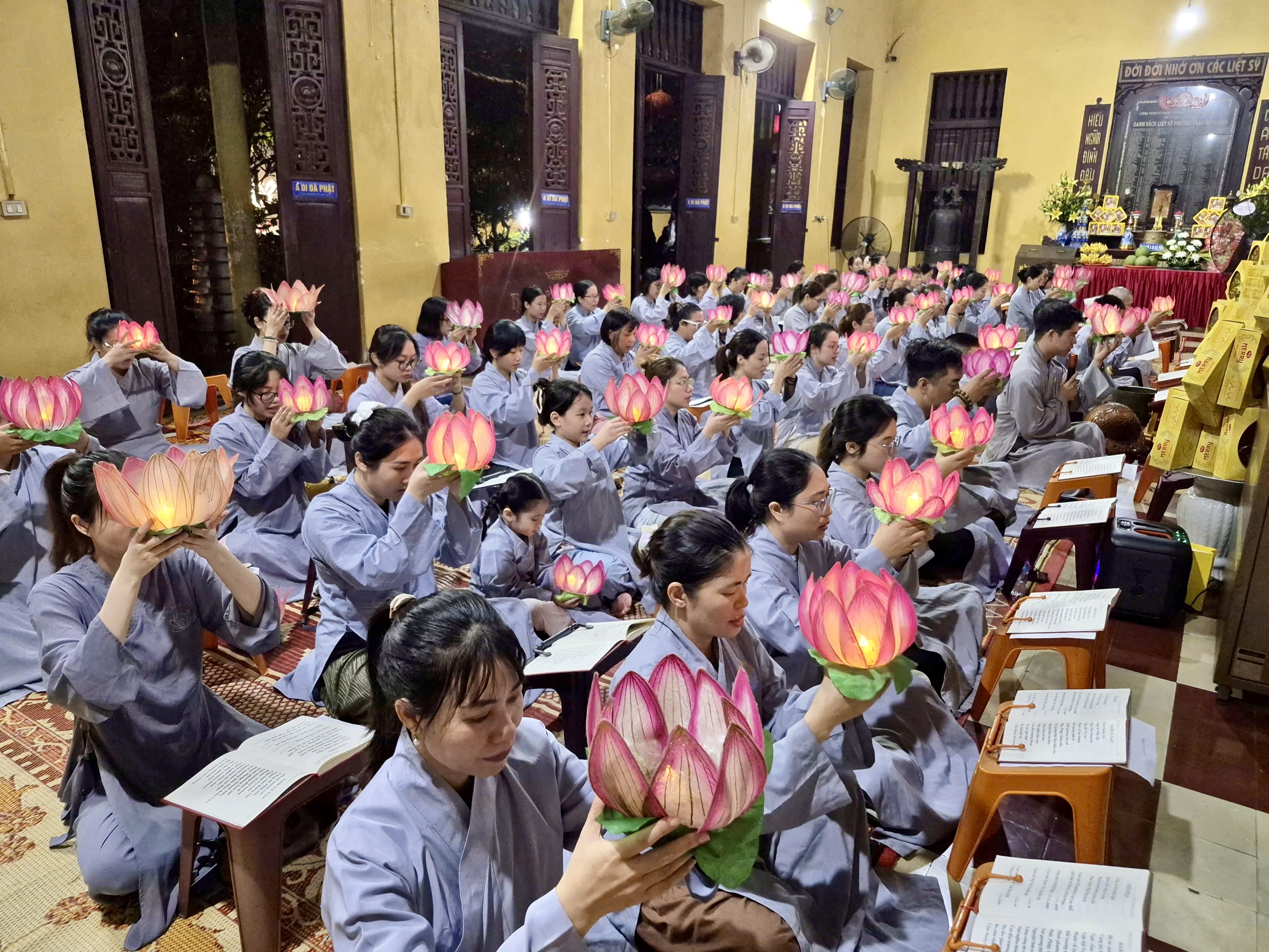 CLB Thanh Thiếu niên Phật tử Quán Sứ trang nghiêm tổ chức lễ Vu Lan – Báo hiếu PL.2570-DL.2026
