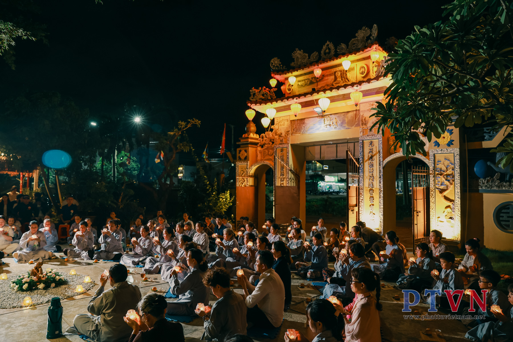 Gia Lai: Đêm thiền trà “Thương cha chí lớn chưa thành” lắng đọng mùa Vu Lan tại chùa Bình Quang