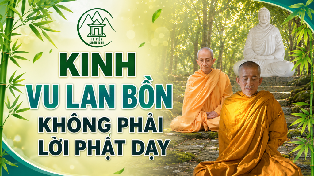 Kinh Vu Lan Bồn Không Phải Lời Phật Dạy