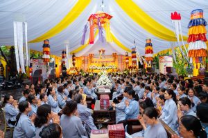 Hải Phòng: Tổ đình Cung Khoan Kẻ Sặt tổ chức Pháp hội Vu Lan – Báo Hiếu PL.2570