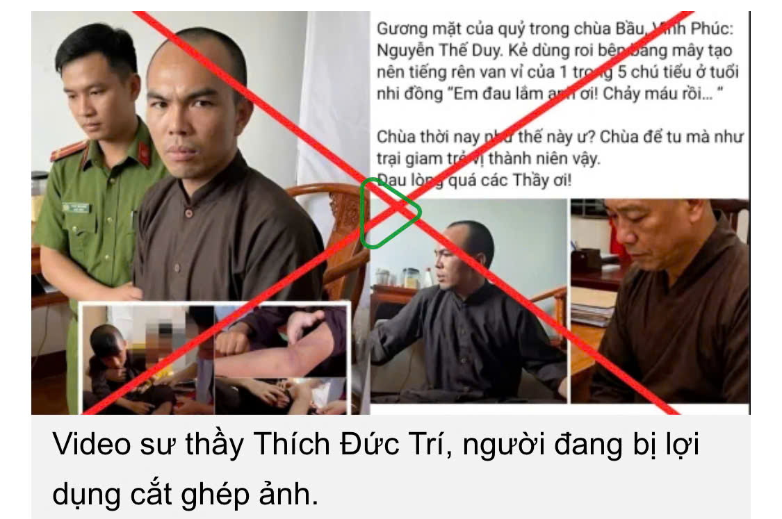 Từ vụ chùa Bầu: Một bức ảnh bị gán nhầm và trách nhiệm của người làm truyền thông