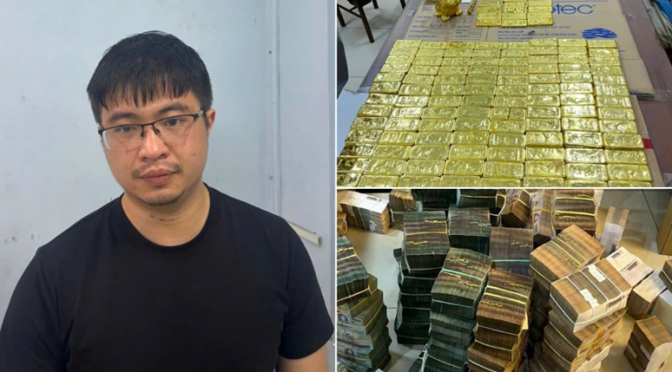 Hàng trăm miếng vàng thu giữ tại nhà bạn gái Mr Pips định giá hơn 222 tỷ đồng