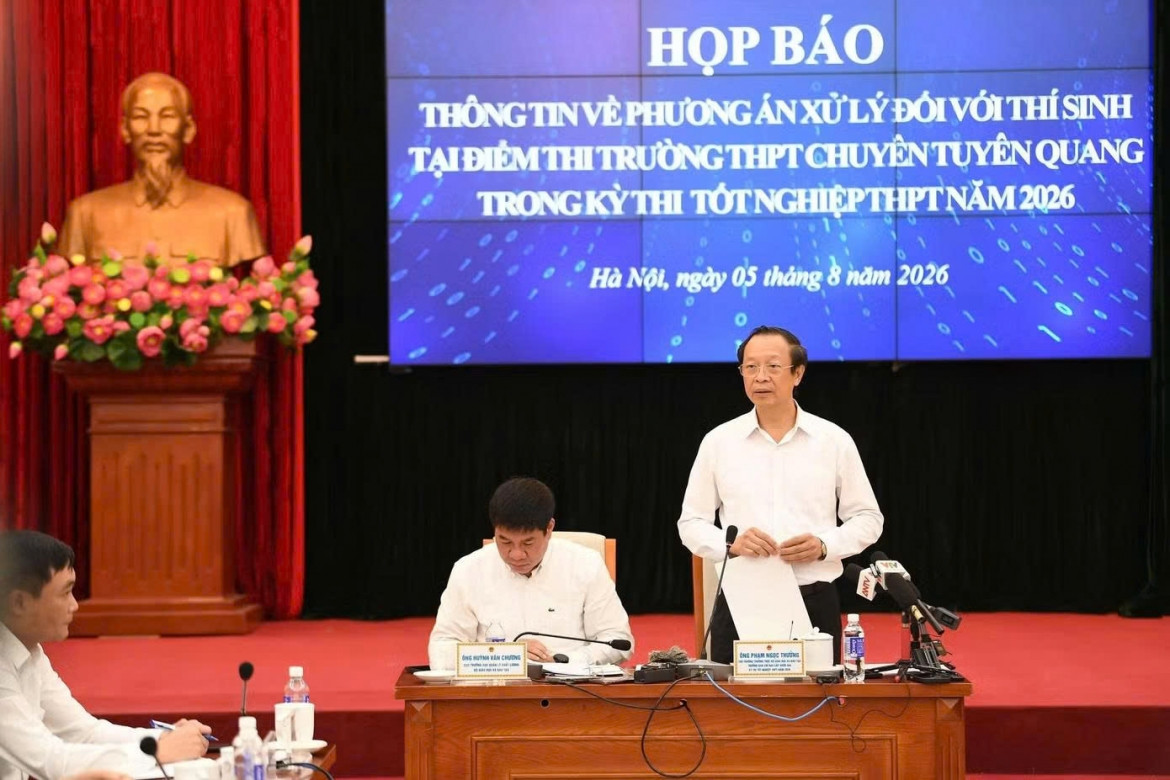Học sinh Chuyên Tuyên Quang đăng ký xét tuyển vào những trường đại học nào?