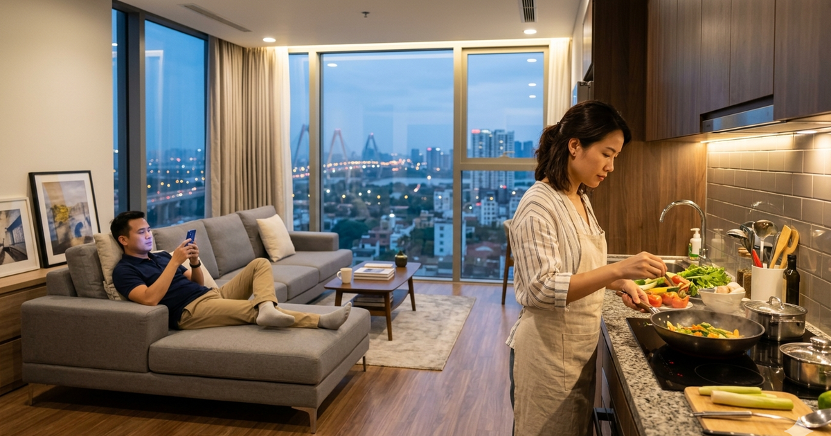 Sống mòn trong cuộc hôn nhân chỉ lãi mỗi đứa con