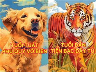 Đúng thứ Năm 3/9/2026, 3 con giáp hưởng phúc bền lâu, trúng số độc đắc, tài lộc đầy tay, tiền bạc đầy túi