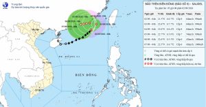 Bão số 5 Saudel di chuyển ‘kỳ dị’, đi lòng vòng trên biển nhiều ngày