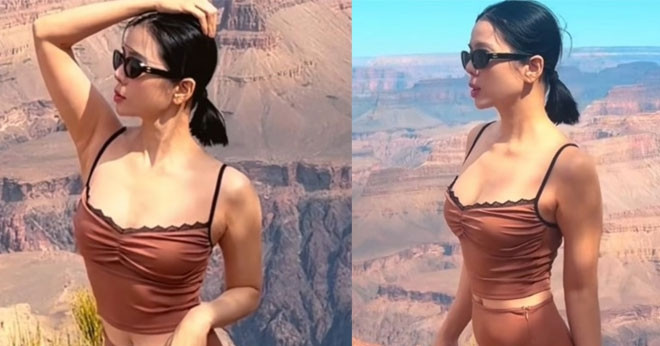 Đoạn clip của Lệ Quyên gây bão mạng, ai cũng chú ý đến một chi tiết