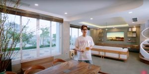 Ngô Kiến Huy đập thông 3 tầng, biến penthouse thành không gian sống đúng gu