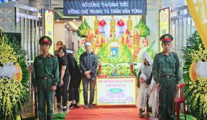 Thiếu tá lao mình xuống sông cứu người được truy thăng quân hàm Trung tá