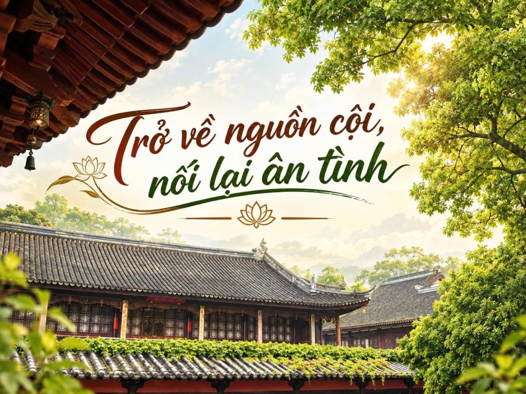 TRỞ VỀ NGUỒN CỘI, NỐI LẠI ÂN TÌNH