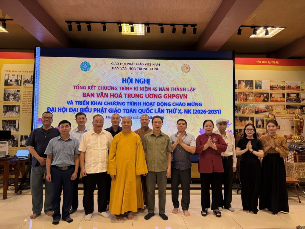 Ban Văn hóa Trung ương GHPGVN tổng kết hoạt động kỷ niệm 45 năm thành lập, triển khai nhiệm vụ hướng đến Đại hội Phật giáo toàn quốc lần thứ X