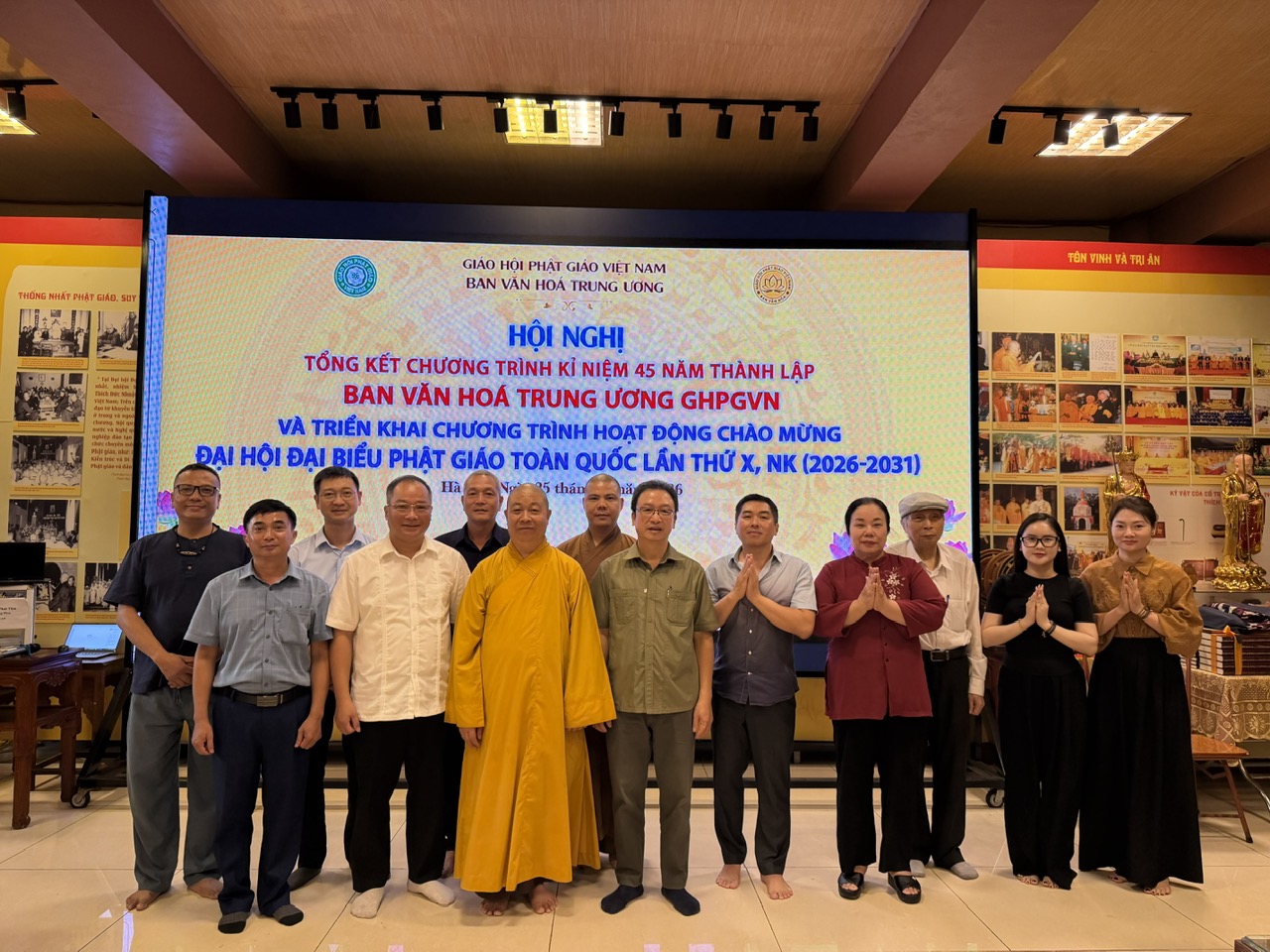 Ban Văn hóa Trung ương GHPGVN tổng kết hoạt động kỷ niệm 45 năm thành lập, triển khai nhiệm vụ hướng đến Đại hội Phật giáo toàn quốc lần thứ X