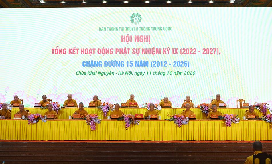 Hà Nội: Lễ tổng kết nhiệm kỳ 2022 – 2027 và dấu mốc 15 năm hình thành, phát triển của ban Thông tin Truyền thông TW GHPGVN