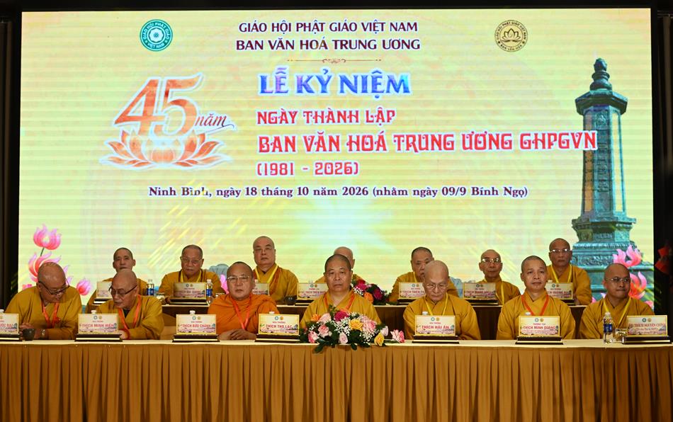 Ban Văn hóa TW GHPGVN long trọng kỷ niệm 45 năm thành lập Ban