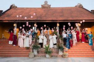Hải Phòng: Hai đôi bạn trẻ về chùa Kim Thiên tổ chức lễ Hằng Thuận