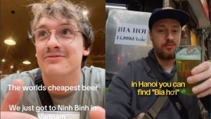 Bia hơi Việt Nam khiến khách Tây &amp;apos;sốc&amp;apos;: Rẻ nhất thế giới, cách uống không đâu có