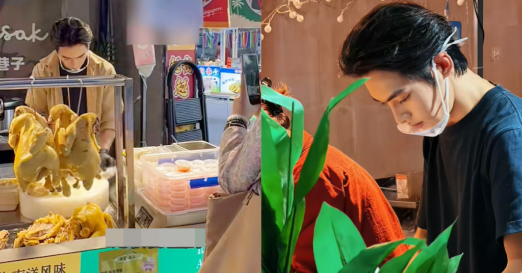 Chàng trai 10X bán cơm gà gây sốt kéo doanh thu cả chợ tăng hàng trăm triệu đồng