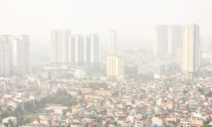 Nhiều khu vực Hà Nội ô nhiễm không khí ở mức rất xấu