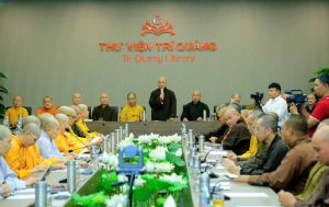 Trao quyết định thành lập các Tiểu ban phục vụ Đại hội Phật giáo Toàn Quốc lần thứ 10